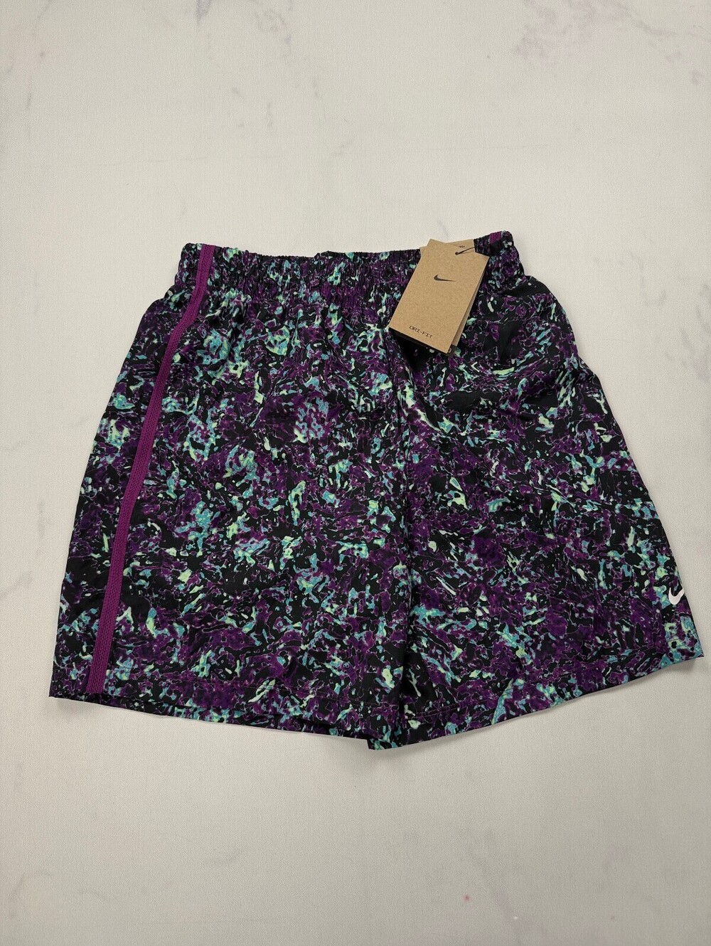Nike Dri-FIT Athletic Shorts Purple Modern Sporty - Girls M NWT